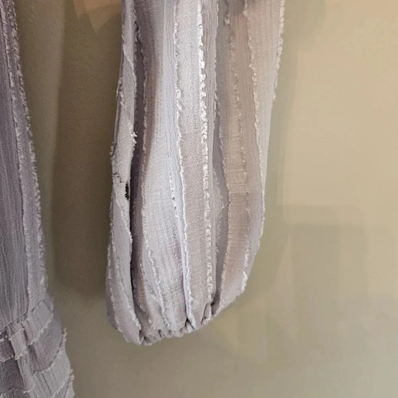 Here Come The Sun Women’s Wrapped  Long Sleeve Mini Casual Dress Grey Size XS. - Picture 11 of 15